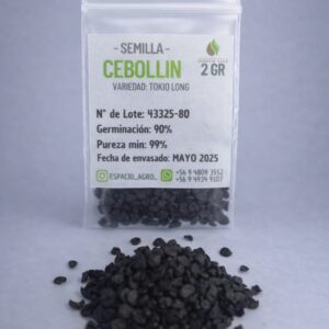 Semillas Cebollín Variedad Tokio Long 2 grs