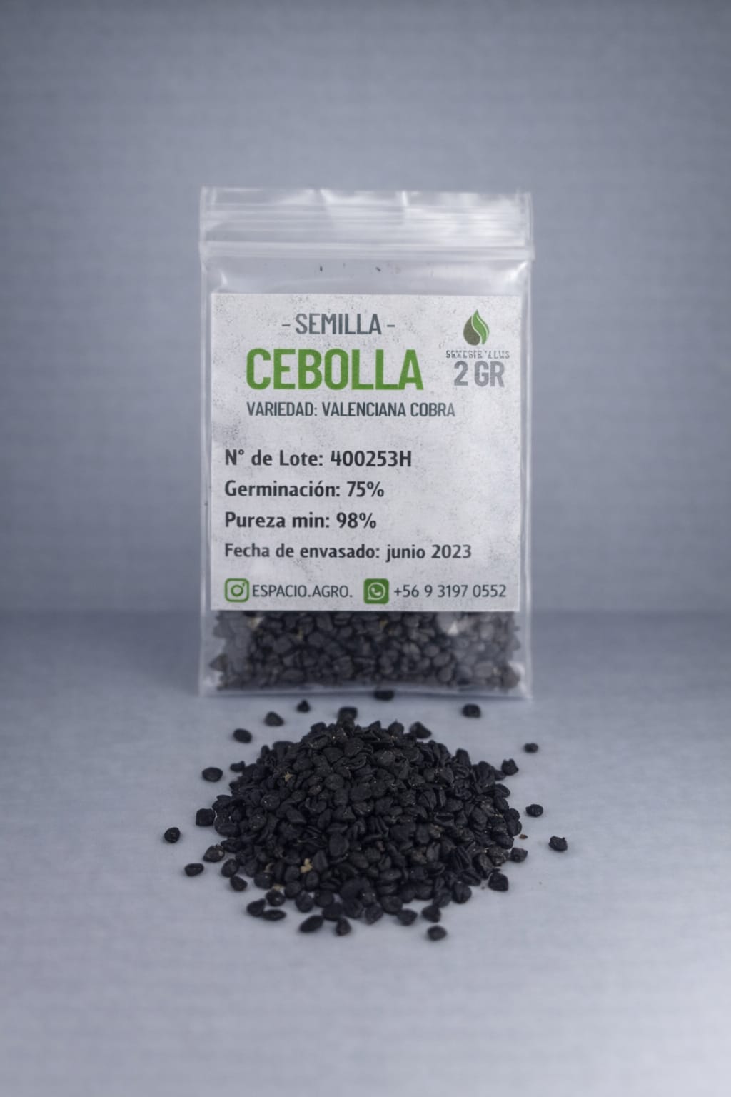 Semillas Cebolla Variedad Valenciana Cobra 2 grs auto draft