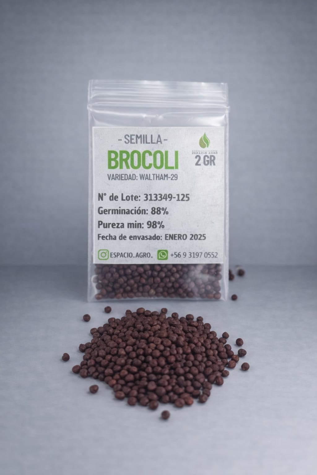 Semillas Brocoli Variedad Waltham-29 2 grs auto draft