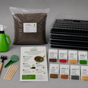 kit de germinación esencial pro (almácigos plantines)