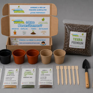 huerta infantil pequeÑo agricultor (menos pantallas, regalo)