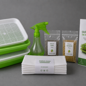 Kit Microgreen O Brotes Pro (gourmet-alimentación)