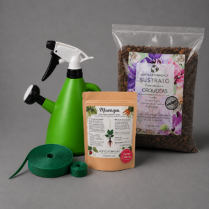 kit renueva tu orquidea (kit para transplante de orquidea)