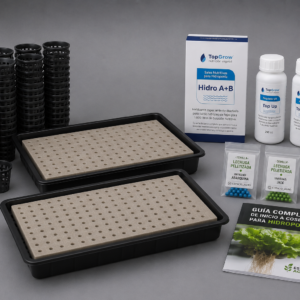 kit hidropónico para sistema de cultivo (premium pro)