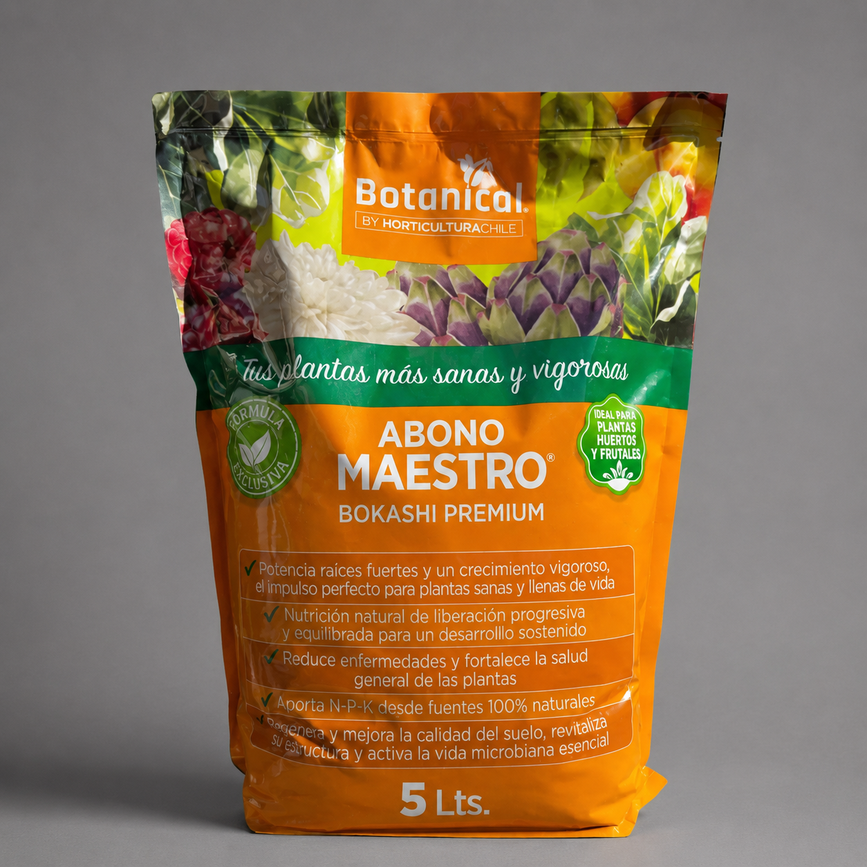 Bokashi Premium 5l (orgánico - Biofertilizante - Abono) bokashi premium 5l (orgánico biofertilizante abono)