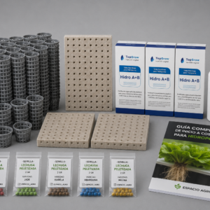 kit hidropónico para sistema de cultivo 1.000 plantas